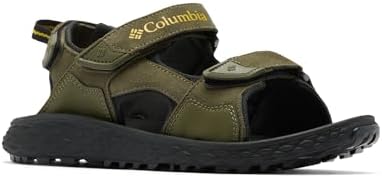 Konos Hiker Sandales de sport et d'extérieur à 3 sangles pour homme, Mousse antique Nori, 42 EU