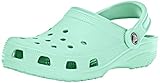 Crocs Classic Clog|Comfortable Slip On Casual Water Shoe, New Mint, 9 M US Women / 7 M US Men