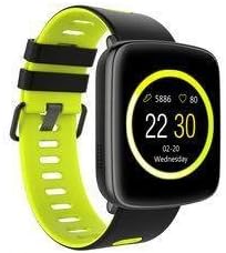Kingwear GV68 Smartwatch IP68 Waterproof Bluetooth Android iOS Heart Rate Monitor Remote Camera Pedometer Smart Watch DM09 Plus (Green)