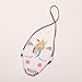 Slowera Baby Toddler Little Girls PU Leather Unicorn Crossbody Bag