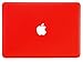 Kuzy - RED Rubberized 13inch Hard Case Cover for NEW Macbook PRO 13.3 Inch (A1278 with or without Thunderbolt) Aluminum Unibody