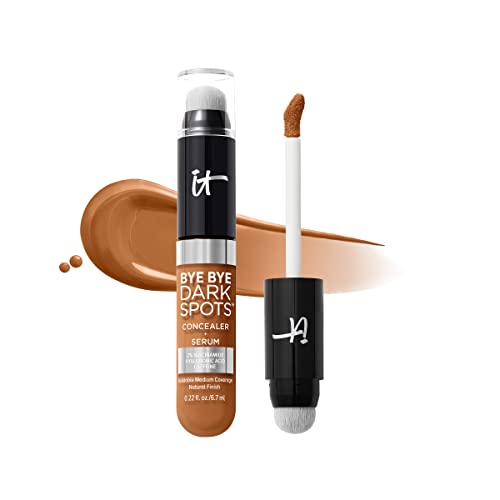 iT Cosmetics, Bye Bye Dark Spots Concealer, Niacinamide & Caffeine