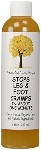 Caleb Treeze Organic Farm Stops Leg and Foot Cramps - 8 oz by Caleb Treeze Organic Farms