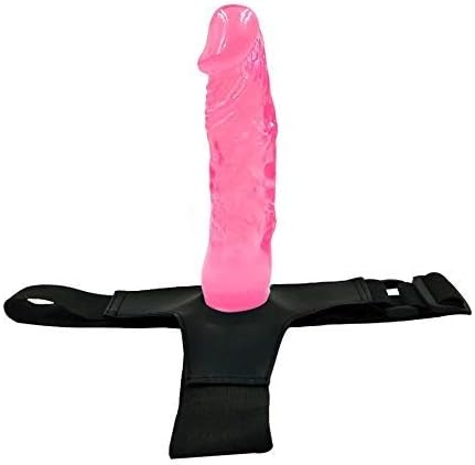 Sloveshop Pink Mǎssager Toy Soft and Sáfe Réal Feel for Lesbian Pants Strap on Strapless Only Sold by DuClub-US