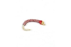 10pcs #14 Bi Color Brassie Miges Chironomids Fly Fishing Flies/Bait/Lures - (Color: 10pcs)