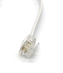 2-Way RJ11 Telephone Plug to RJ11 Socket Adapter