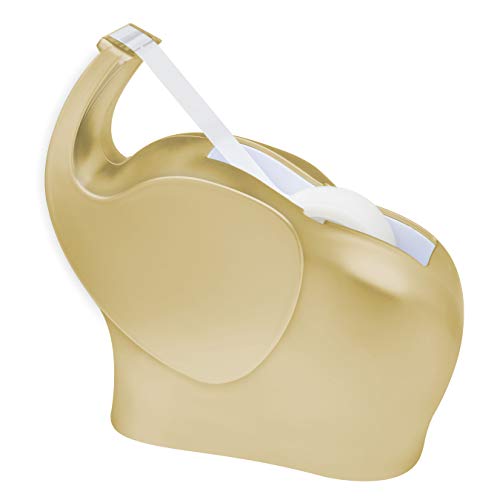 Scotch Desktop Dispenser, Gold Elephant 3/4 in x 350 in (C43-ELPHT) - Thumbnail 4