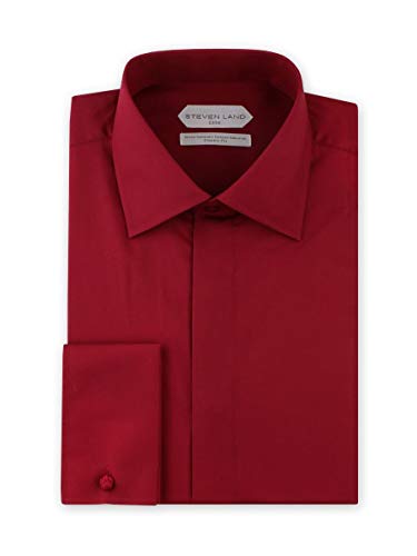 Cotton Non Iron Dress Shirt French Cuff 