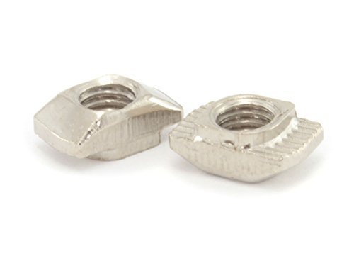 Hammer Drop-in M5 T Nut for 20mm T-Slot/V-Slot Aluminum Extrusions (Pack of 100)