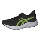 ASICS Men's Jolt 4 Sneaker, Black Lime, 7.5