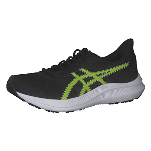 ASICS Men's Jolt 4 Sneaker, Black Lime, 7.5