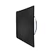 Hyperikon LED Porch Sconce Square Light 6W, Black Modern Wall Mount, 500 Lumen, 4000K (Daylight Glow) Outdoor Wall Lamp with Circular Light Beam