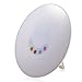 Bioxo Sunrise Simulation Wake-Up Light Sunrise Alarm Clock with Nature Sounds & Mood Light Waking You Gradually, FM radio, White