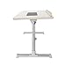 Quze Adjustable Wooden Laptop Desk Notebook Computer Stand with Built in Cooling Fan Portable, Foldable Lap Desk