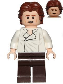 LEGO Star Wars Han Solo Wavy Hair Minifigure from 75222 (Bagged)