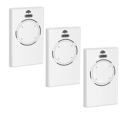 4 Channels Remote Control Gate for XT4 868 SLH LR, XT2 868 SLH LR Gate Remote Control (3pcs)