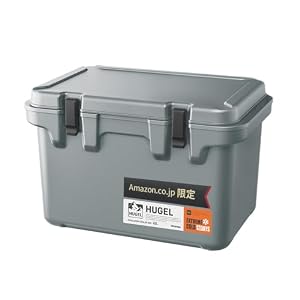 【Amazon.co.jp限定】真空断熱クーラーボックス 40L 約12日間保冷可能 モスグレー クーラーボックス 大型