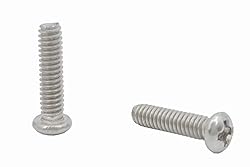 FixtureDisplays® 5-40 X 1/2" Stainless Pan Head