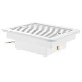 Baoblaze RV Caravan Motorhome Side Air Vent Ventilation Cooling Exhaust Fan 12V - White