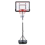PEXMOR Basketball Hoop Portable Adjustable Height Poolside Basketball Stand System for Youth Kids Teenagers Indoor Outdoor with 32
