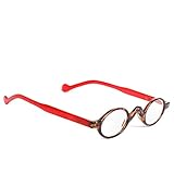 Retro Vintage Mini Small Round Frame Readers Men Womens Reading Glasses (RLP 1.5)