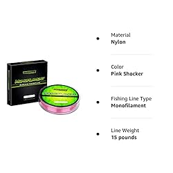 KastKing Premium Monofilament Fishing Line, Pink