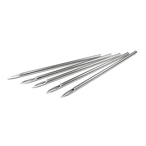 Tattoo Needles Ear Nose Piercing Needles,50pcs Mixed Body Piercing Needles Including Sizes 12g 14g 16g 18g 20g for Piercing Supplies Piercing Kit Body Piercing Tool - Thumbnail 5