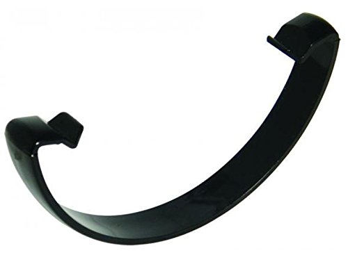 FLOPLAST 112mm Round Gutter Clip - Black
