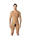 LEO Body Shaper for Men Slimming Compression Garment and Post Surgical Shapewear Beige