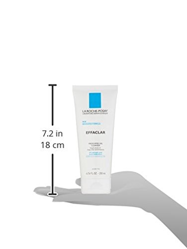 LA ROCHE-POSAY EFFACLAR MEDICATED GEL ACNE CLEANSER, 6.76 FL. OZ.