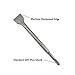 SPKLINE 1-1/2 Inch SDS-Plus Tile & Concrete Thinset Scaling Chisel Bit for Floor and Wall Tile Concrete Mortar Thinset Brick 10 Inch Long Flat Chisel Bit 40 x 250mm (1.5