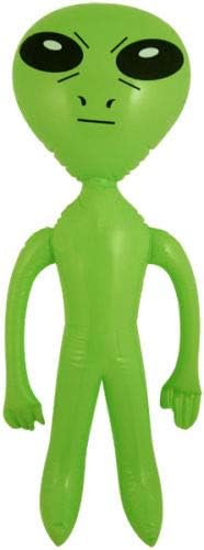 Henbrandt Pack of 6 Inflatable Alien 64cm