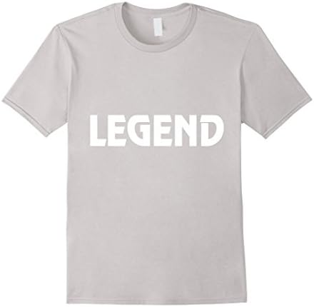 Mens LEGEND shirt 1- Dad and Son Daughter matching shirts XL Silver