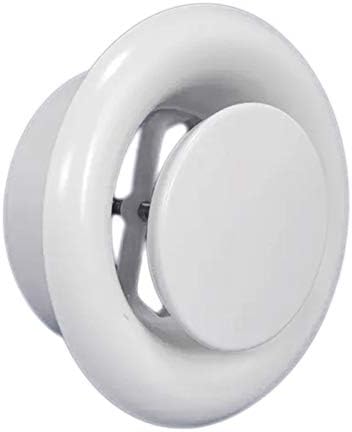 diameter 100mm / 4'' Adjustable Diffuser, Universal Air Supply/Exhaust Valve, Ventilation Ducting Cover, Mounting Frame - Image 4