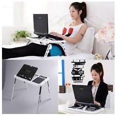 Portable Folding Laptop Desk Stand Laptop Table Holder Multi-Functional Laptop Cooling Pad