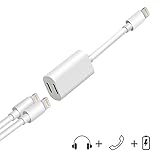 IARTISTE a-71 iPhone 7 Adapter & Splitter, Dual Lightning Headphone Audio & Charge Adapter for iPhone 7 / 7 Plus, iPhone 8 / 8 Plus, iPhone X.