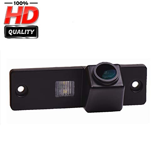 HD 1280x720p Rear Reversing Backup Camera Rearview License Plate Camera Night Vision Ip68 Waterproof for Toyota 4 Runner/Land Cruiser 150-Series Prado/Fortuner/SW4