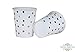 150 PCS Rose Gold Dot Disposable Paper Plates and 12oz Cups - Disposable Cups Dinner Plates and Dessert Plates – Bridal Shower, Baby Shower, Wedding Anniversary Birthday Party Supplies 50 Guest!!