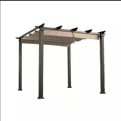 3x4M Seville Mocha Pergola Gazebo