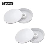 Airsnigi Bee Feeder Round Hive Top Beekeeper Entrance Feeder Honeybee Hive Feeder Beekeeper Tool Bee Drinking Beekeeping Equipment - 2 Pack
