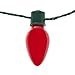 Simply Genius LED Light Up Christmas Necklace with Light Bulbs for Kids and Adults, Party Favors, String Lights, Christmas Decorations, with Bulk Options, Batteries Included