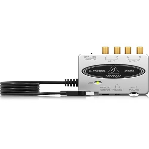 Behringer U-CONTROL UCA202 USB Audio Interface