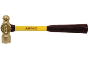 Ampco Safety Tools H-00FG 1/4 Lb Ball Peen Hammerw/Fbg. Handle (1 EA)