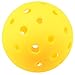 Yellow Pickleballs, Bulk Set of 75mm Official Size Balls (40 Hole Pattern) – Two Piece Construction for Accuracy & Balanced Flight - Outdoor Game, Practice, Training Polymer Balls for Standard Paddles