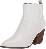 The Drop Women's Sia Pointed Toe Western Ankle Boot