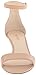 Nine West Women's Leisa Leather Heeled Dress Sandal, Natural Leather, 7.5 M US