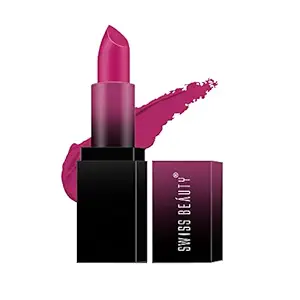 Hd Matte Pigmented Smudge Proof Lipstick | Creamy Matte Long Stay Lipstick | First Love, 3.5G|