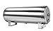 5 GALLON CHROME STEEL AIR TANK WITH 4 PORTS + DRAIN PORT FOR AIR SUSPENSION AIR RIDE AIR HORN AIR BAGS (Chrome)