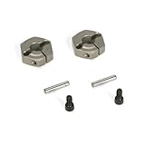 Team Losi Aluminum Clamping Wheel Hex (2): TEN-SCTE