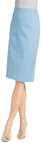 Ally NYC Women's New Double Sateen Knee Length Skirt